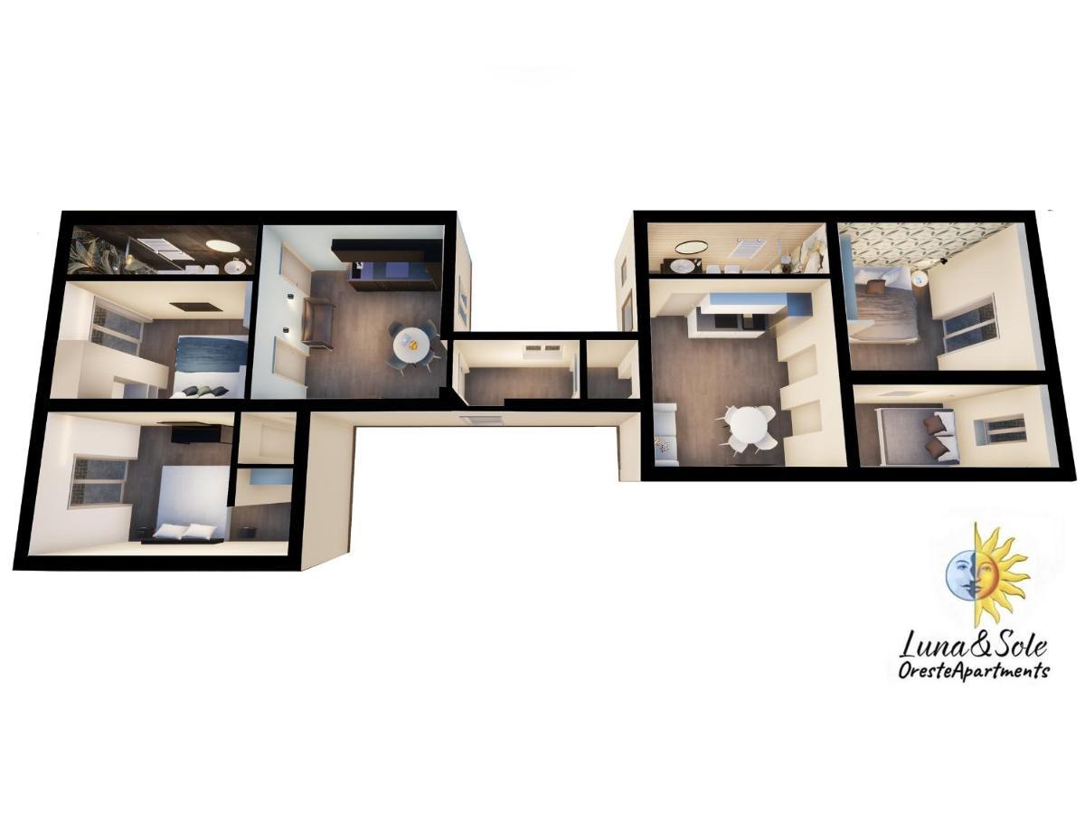 Luna&Sole Oreste Apartments - Self Check-In Bari Exterior foto